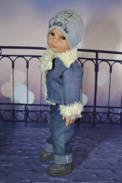 Зимние модницы — Одежда и обувь для кукол своими руками: фото (фото 3)