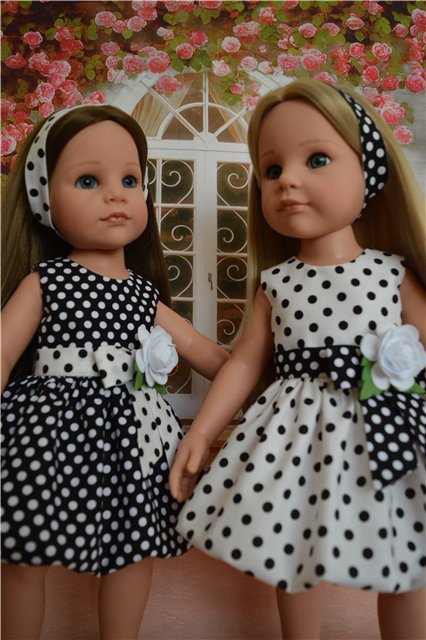 Черно-белые горошки очень девочкам к лицу | Бэйбики Черно-белые горошки очень девочкам к лицу (фото 2)