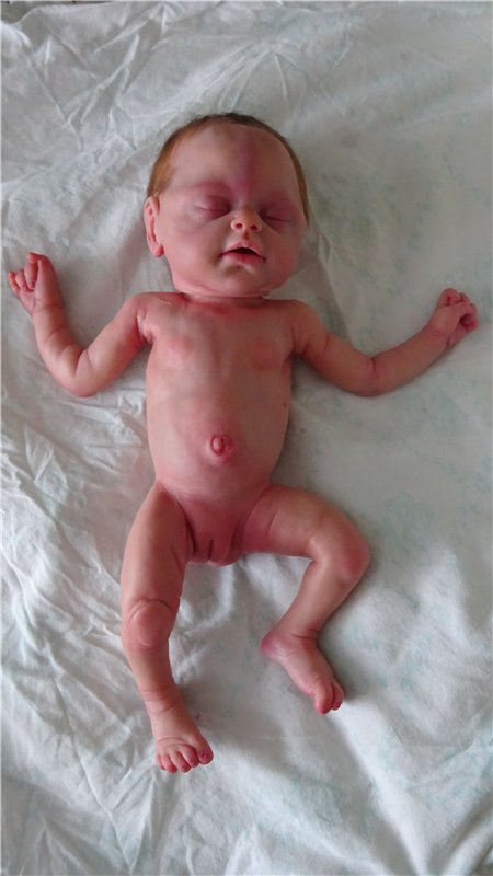 Коралина. Авторская силиконовая кукла Ирины Кондрашовой. Часть 2 (фото 2)