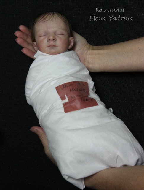 Кроха Мила. Куклы реборн Елены Ядриной (фото 4)