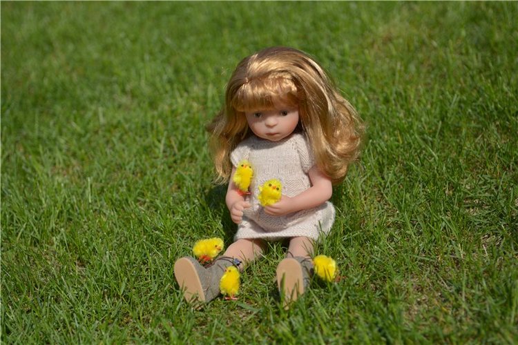 Во саду ли, в огороде — Куклы Sylvia Natterer (Сильвия Наттерер): Gotz (фото 10)