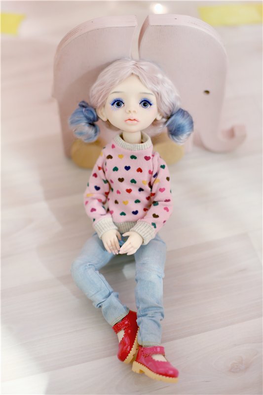 Много фотографий шарнирных кукол