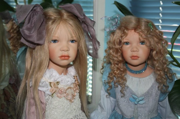 Ангельское создание Маруся и сестрички, коллекционные куклы от Zofia & Henry Zawieruszynski