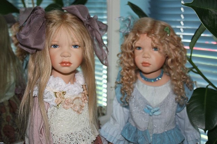 Ангельское создание Маруся и сестрички, коллекционные куклы от Zofia & Henry Zawieruszynski