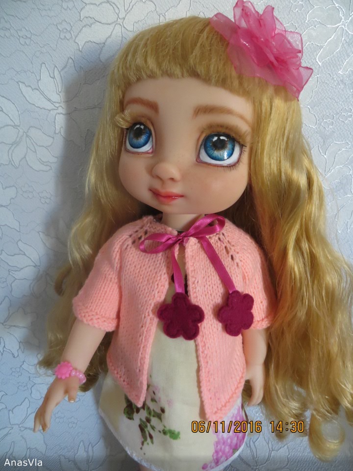 Мила - ООАК куколки Disney Animators (фото 5)