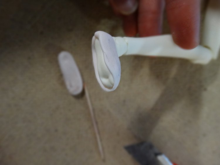 Туфельки из запекаемого пластика для кукол (фото 8)