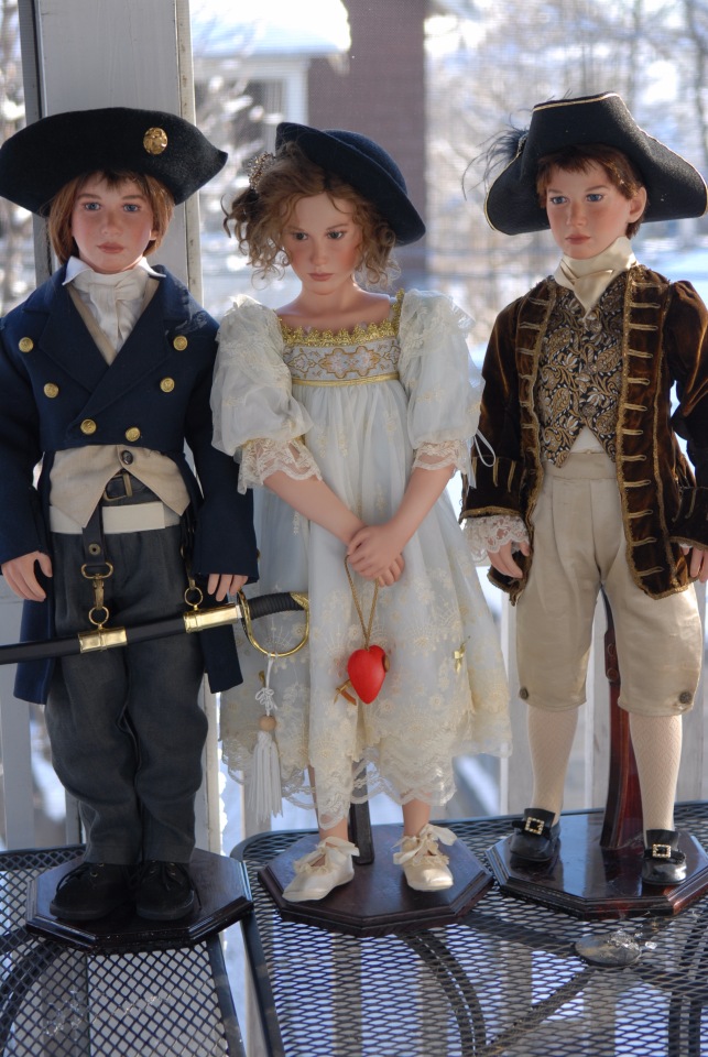 Два офицера и девушка, или поздравляю вас с Праздником Любви