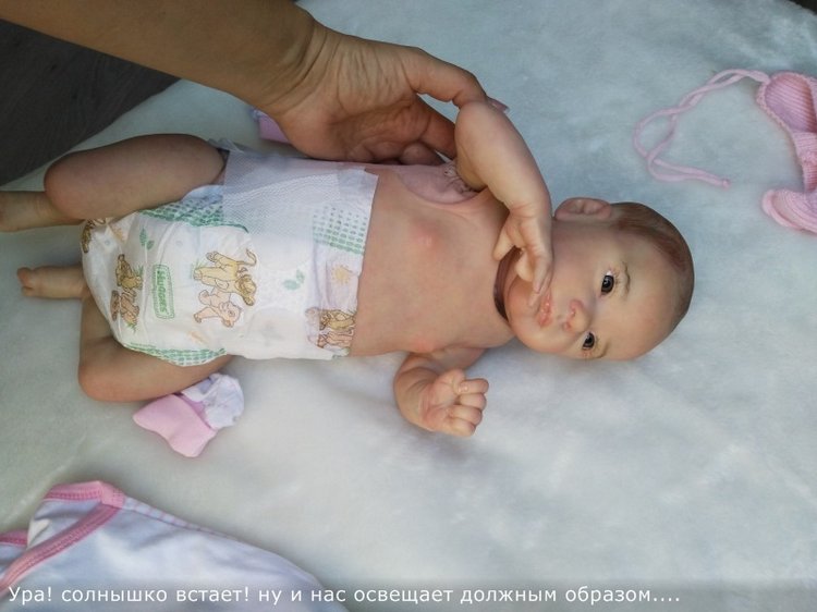 Кукла реборн Аврора - утренняя звездочка (фото 3)