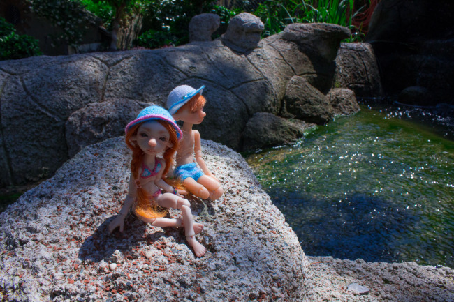 Мышулики в отпуске. Авторские куклы Лидии Снуль. BJTales