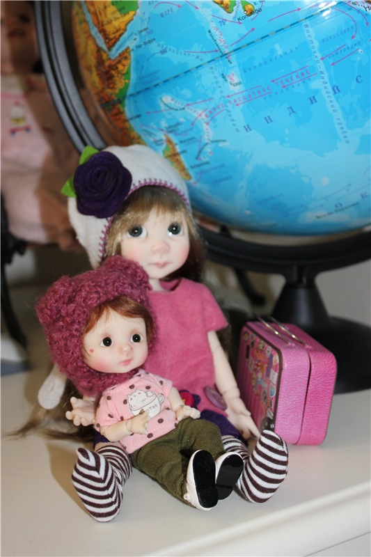 Adeline приехала! Старшая сестренка дома (фото 5)