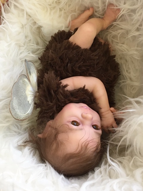 Лесной Эльфёныш,кукла-реборн Элины Кудрявцевой (фото 5)