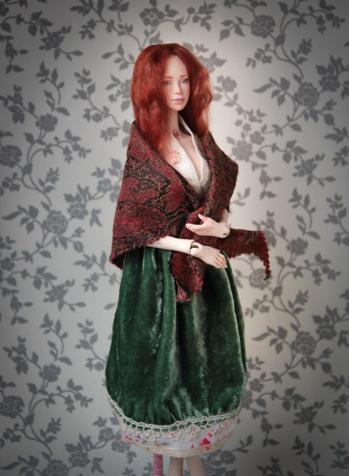 Новый образ для Мии — Авторские шарнирные куклы своими руками: лепка (фото 6)