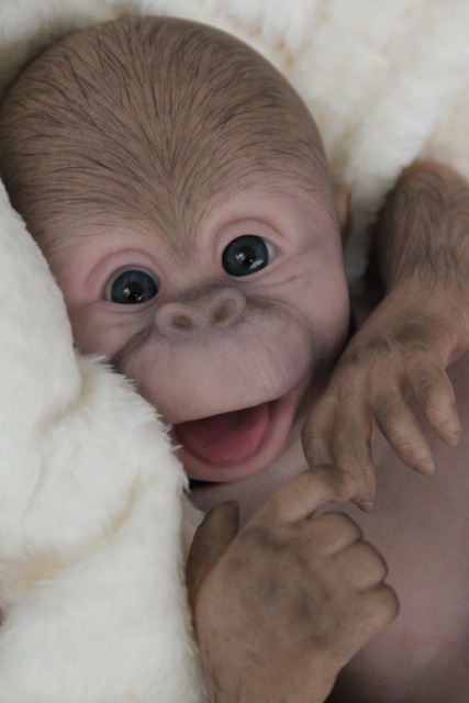 Карамелька кукла-реборн Элины Кудрявцевой (фото 8)