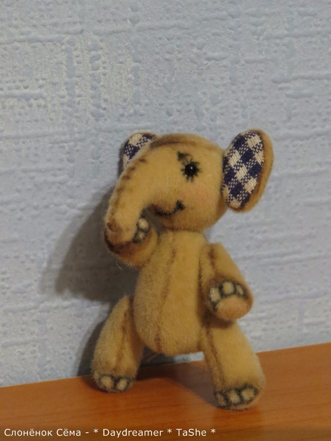 Третий слон... слоненок — Авторские мишки Тедди и друзья: фото (фото 4)