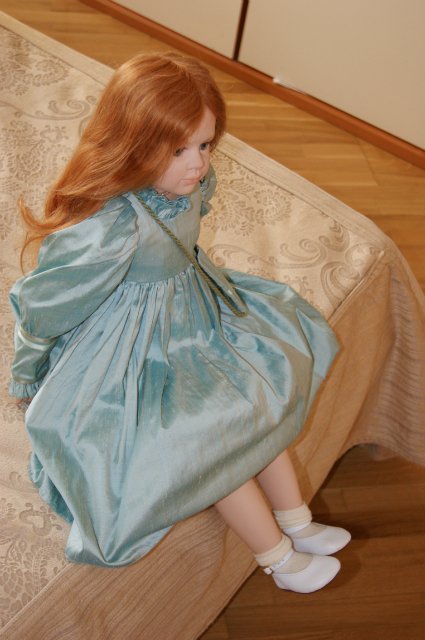 Мари Кристин от Хильдегард Гюнцель для Walterhauser puppenfaktur - зеленоглазое чудо