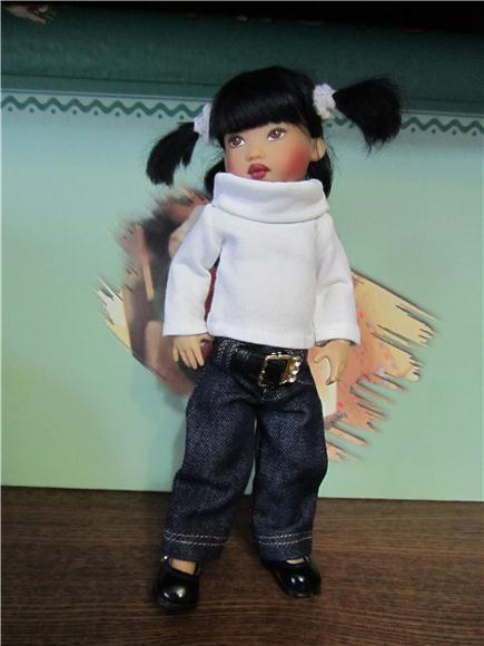 Осенняя прогулка. Куколка Helen Kish Zsu Zse (фото 5)