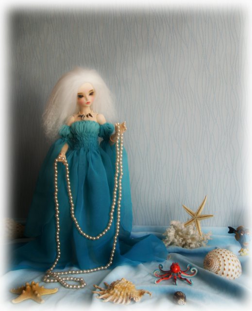 Морская нимфа — Одежда и обувь для кукол BJD (БЖД): 1/3 (фото 8)