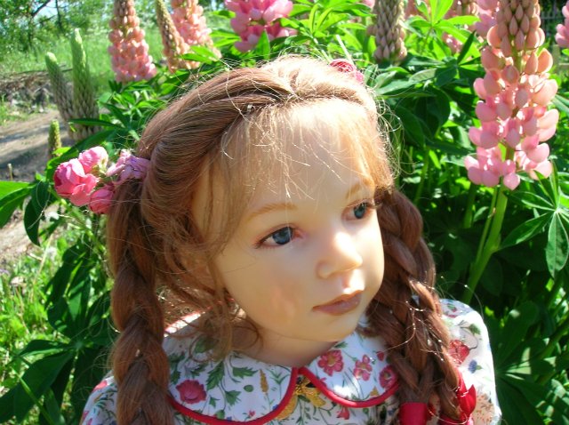 Ключи от лета или Полевица. Коллекционная кукла Элизы Глазгольд