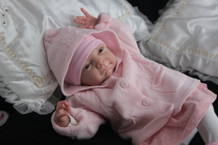 Девочка Ника. Куколка реборн Вишни Виктории