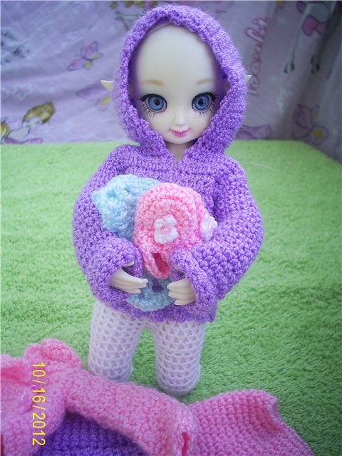 Сиреневый туман... Обновки для куклы БЖД
