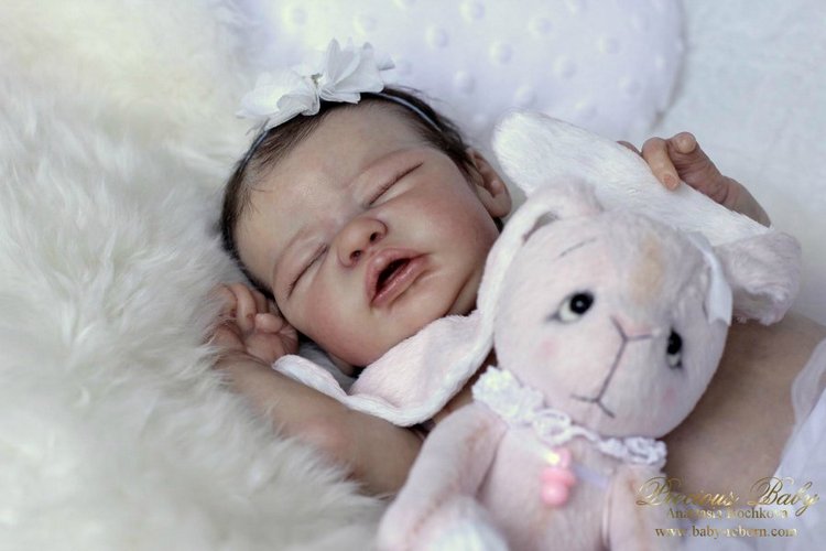 Малышка Квини. Кукла реборн Анастасии Бочковой (фото 4)