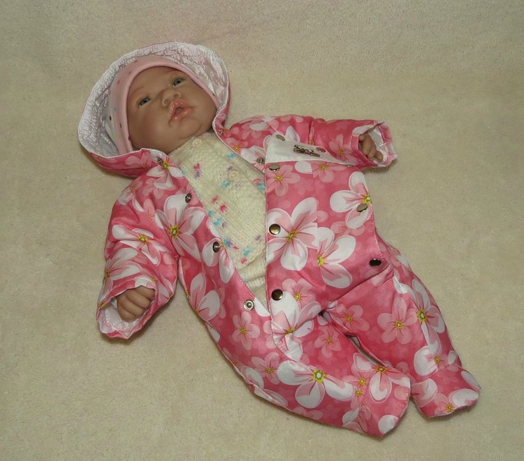 Комбинезон для куклы-малышастика, выкройка | Бэйбики Комбинезон для куклы-малышастика, выкройка