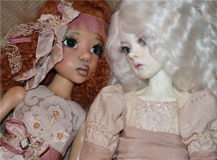 Две подружки — Одежда и обувь для кукол BJD (БЖД): 1/3