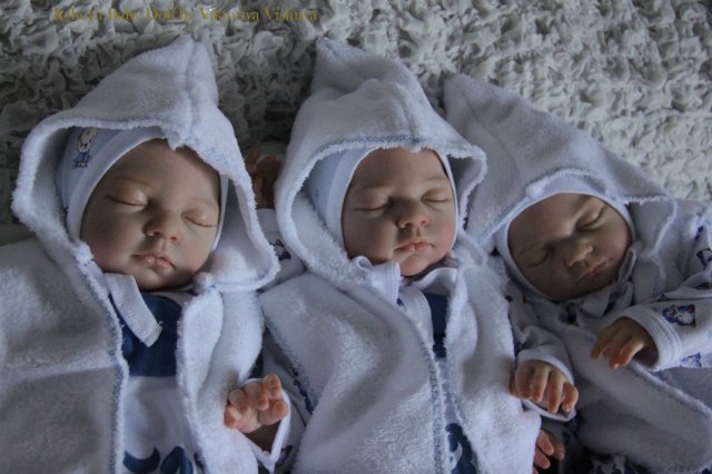 Тройняшки Джошики... Куколки реборн Виктории Вишни