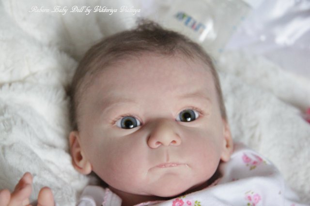 Моя малышка из нового молда Matis от Gudrun Legler. Куколка реборн Виктории Вишни