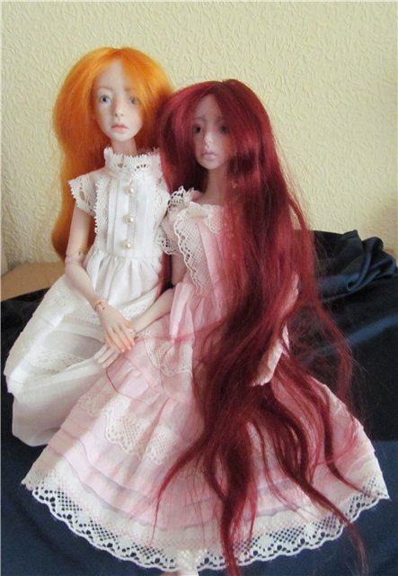 Ася и Мэри-Джейн - авторские куклы Татьяны Шишацкой (фото 4)