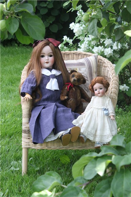 Armand Marseille Queen Louise 25" и 12" (фото 4)