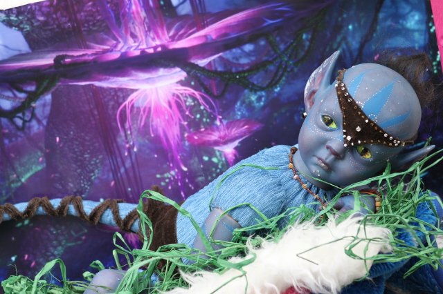 Аватарёнок Вишно (защитник) - кукла от Элины Кудрявцевой