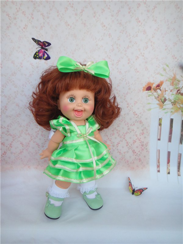 Солнечная девочка -Пенни ООАК от Galoob Baby Face (фото 4)