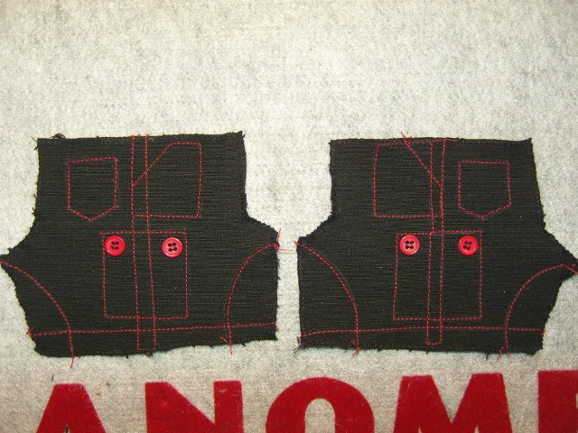 Стильные шорты для близняшек Рен и Ран. МК от Таниты (фото 3)