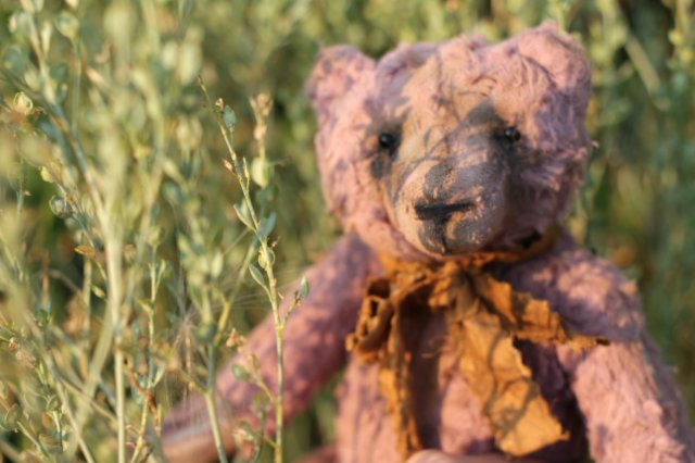 Деревенские медведи. Игрушки ручной работы