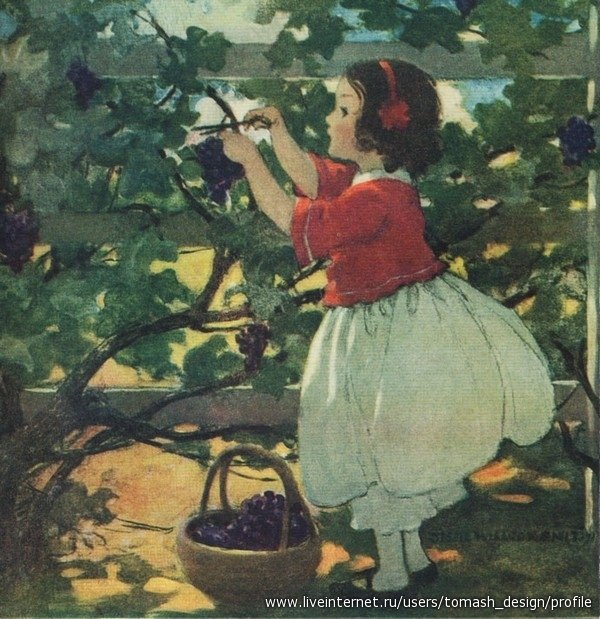 Удивительные иллюстрации Джесси Уилкокс Смит/Jessie Willcox Smith (1863-1935)