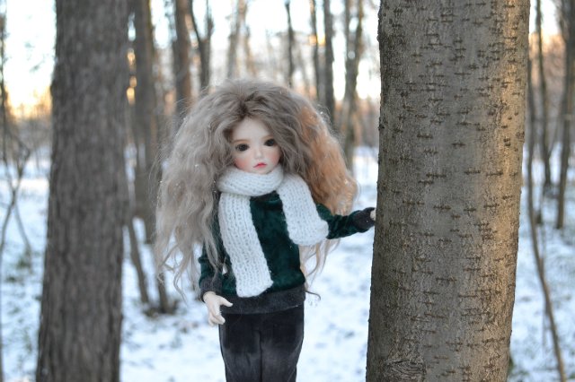 Прогулка по зимнему лесу — Куклы Fairyland (ФэйриЛэнд): BJD (БЖД) (фото 3)