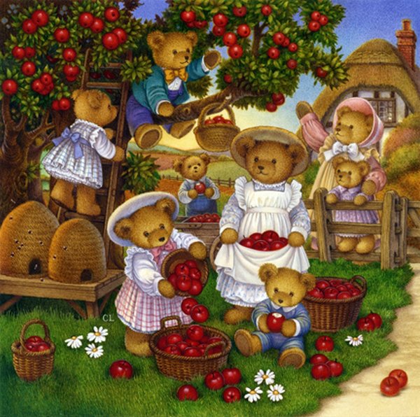 ЖИЛИ-БЫЛИ ПЛЮШЕВЫЕ МИШКИ ... Английская художница-иллюстратор Кэрол Лоусон (Carol Lawson) | Бэйбики ЖИЛИ-БЫЛИ ПЛЮШЕВЫЕ МИШКИ ... Английская художница-иллюстратор Кэрол Лоусон (Carol Lawson)