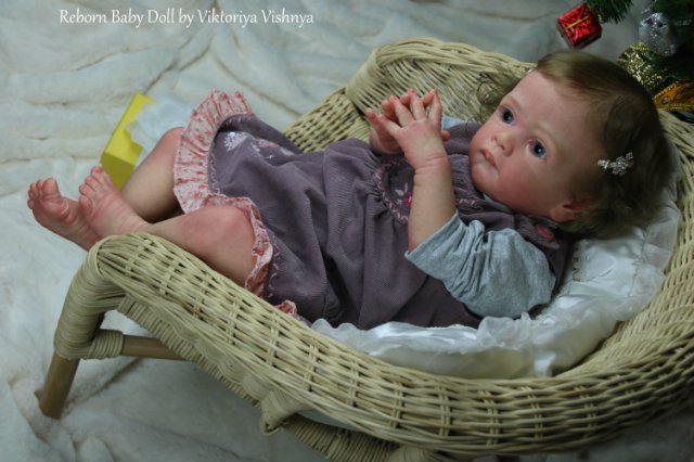 Настенька из сказки Морозко! Куколка реборн Виктории Вишни
