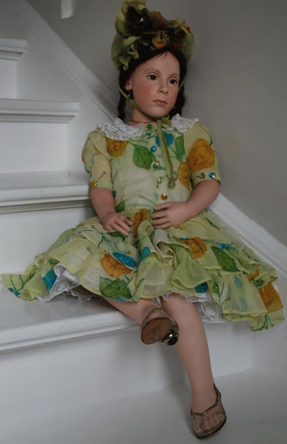 Лица из прошлого или милые барышни от немецкой художницы Sabine Ecshe