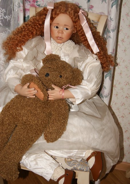 Красавица Теодора от немецкой художницы Marie Mischell, Marie Mischell puppencollection