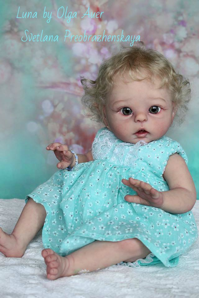 Эльф Luna by Olga Auer, мой прототип. Кукла реборн Светланы Преображенской
