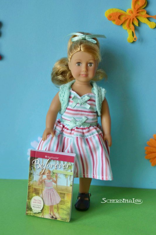 Американка приехала! Мини American Girl, полностью виниловая (фото 2)