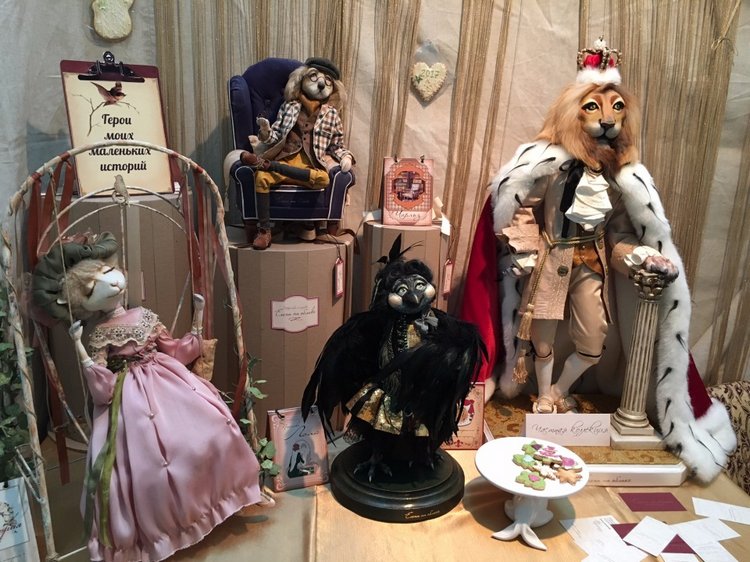 Москва "Гостиный двор" 2016 - Международная выставка "Искусство куклы" - мой взгляд