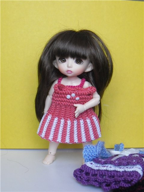 Как Ариша в гости собиралась. Одежда для кукол БЖД