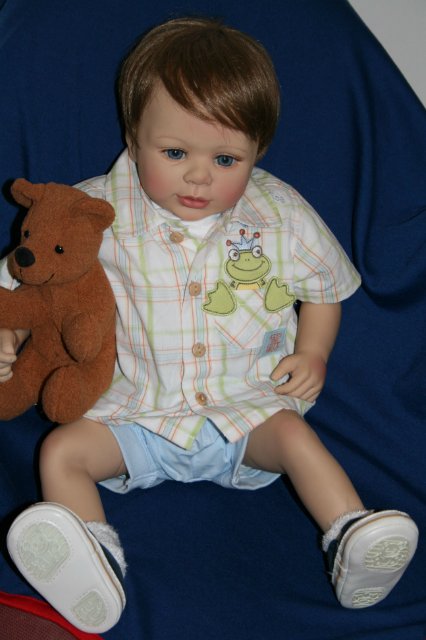 Мой кукленок Бенджамин — Куклы Laura Tuzio Ross (Лаура Туцио Росс): MasterPiece (фото 6)