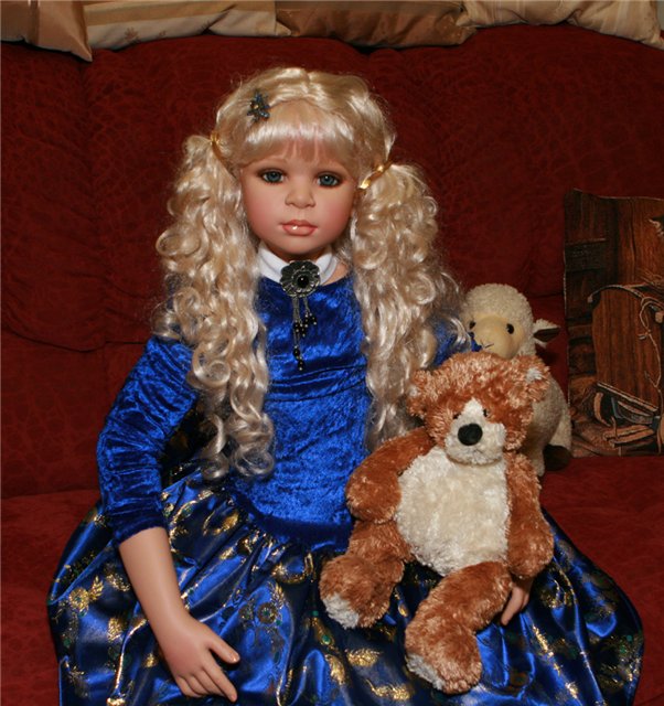 ЭЛЛИ или Жизнь прекрасна! Коллекционная кукла от Pamela Erff (фото 3)