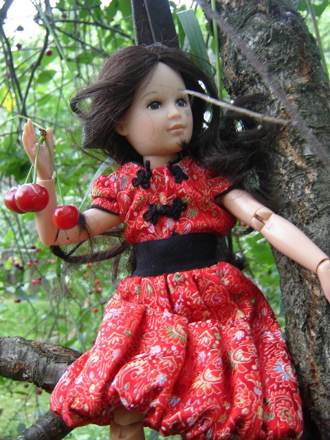 Компромисс: моя первая БЖД: Люси - Senson doll, в гостях на даче