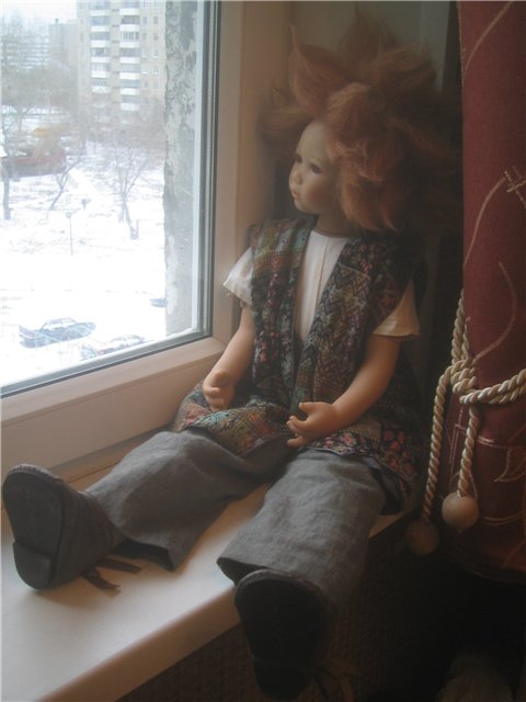 Рыжее солнышко Тимо от Annette Himstedt (фото 9)