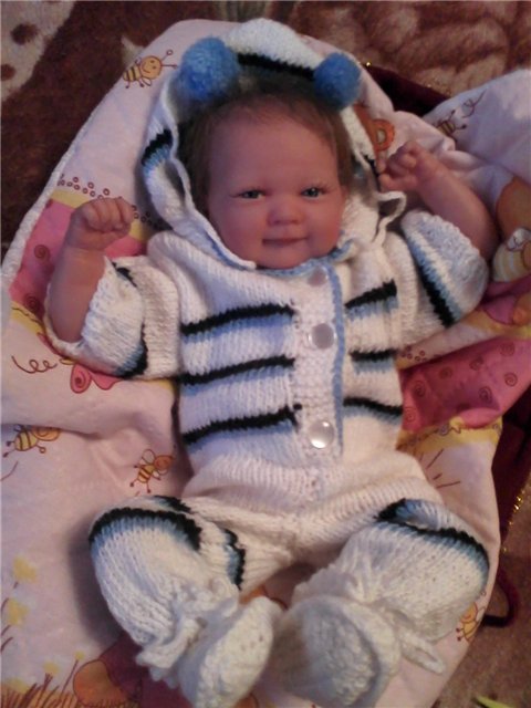 Мой маленький хитрюшка - куколка Berenguer (фото 3)